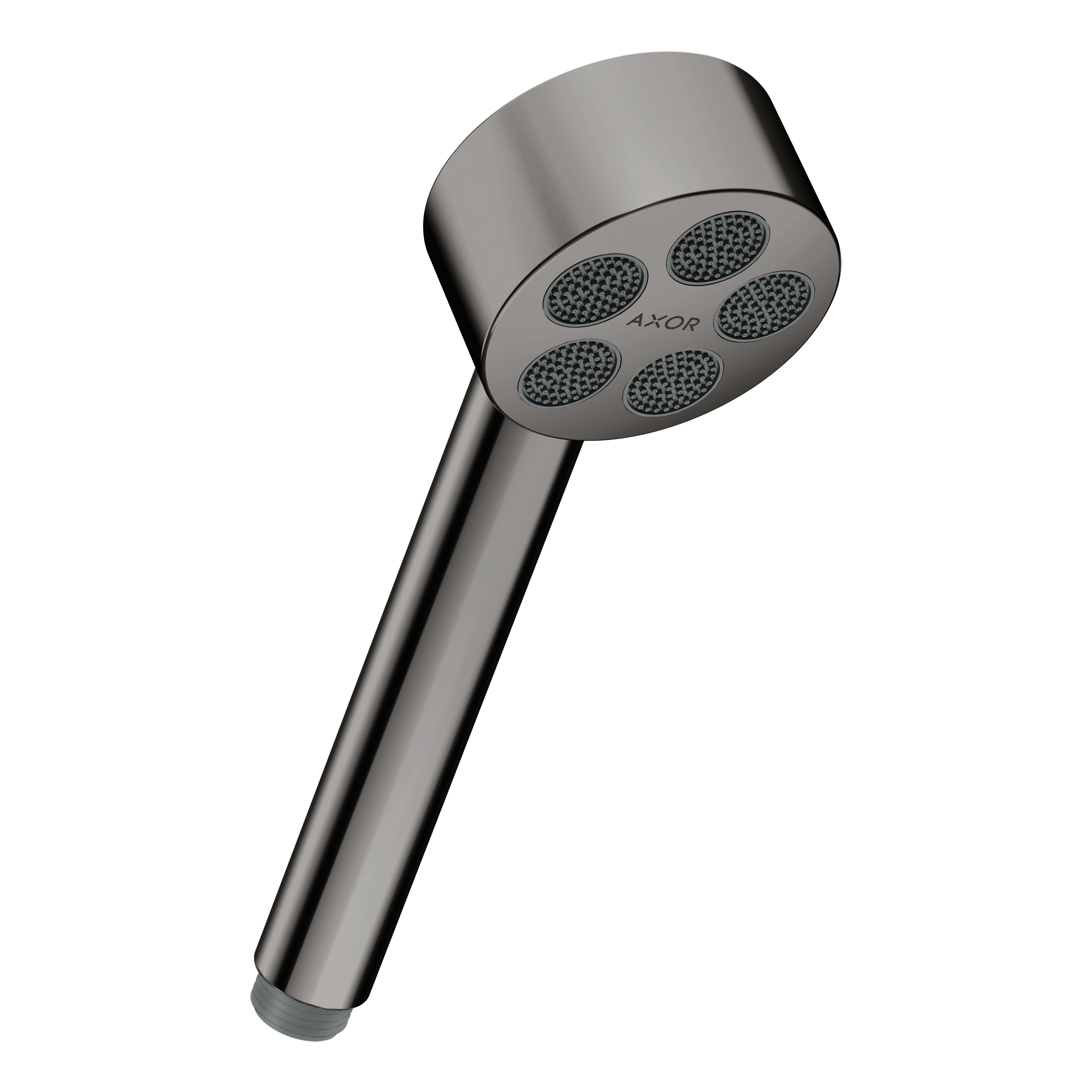 AXOR One Hand Shower 75 1jet EcoSmart from Brandt in Polished Black Chrome finish