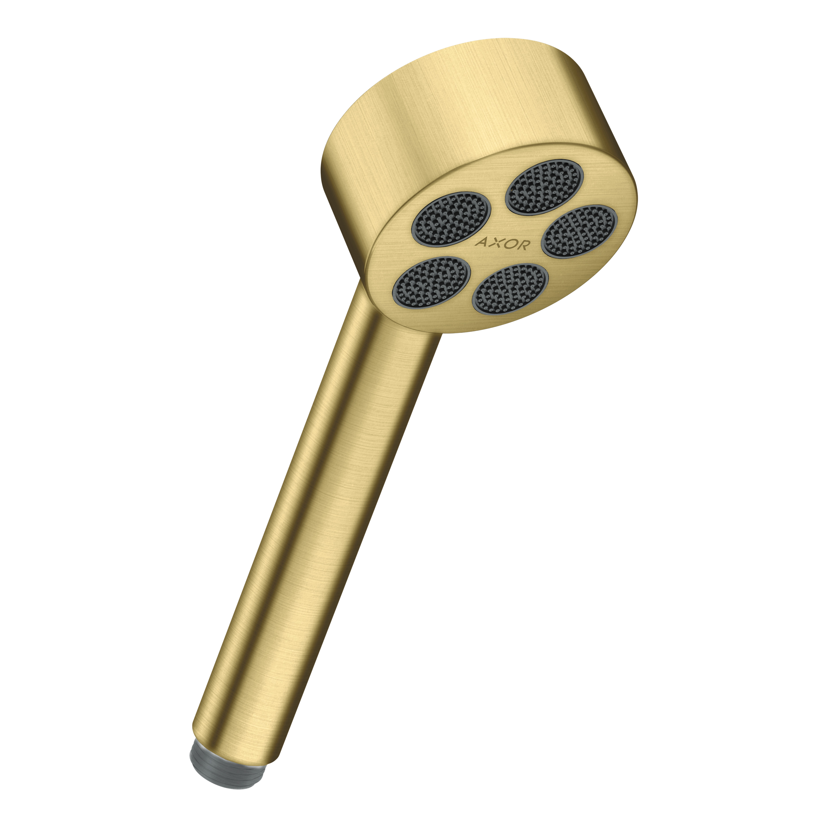 AXOR One Hand Shower 75 1jet EcoSmart from Brandt in Brushed Brass finish