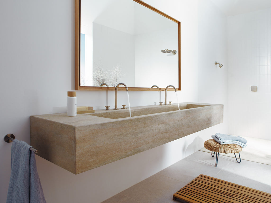 AXOR One Overhead Shower 75 1jet EcoSmart with Shower Arm from Brandt in Brushed Nickel finish