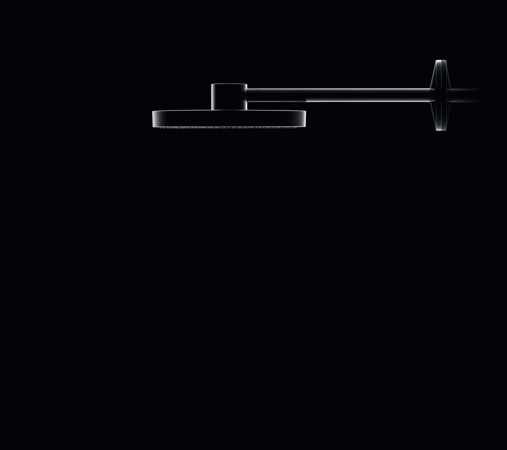 AXOR One Overhead Shower 280 2jet with Shower Arm from Brandt in Chrome finish