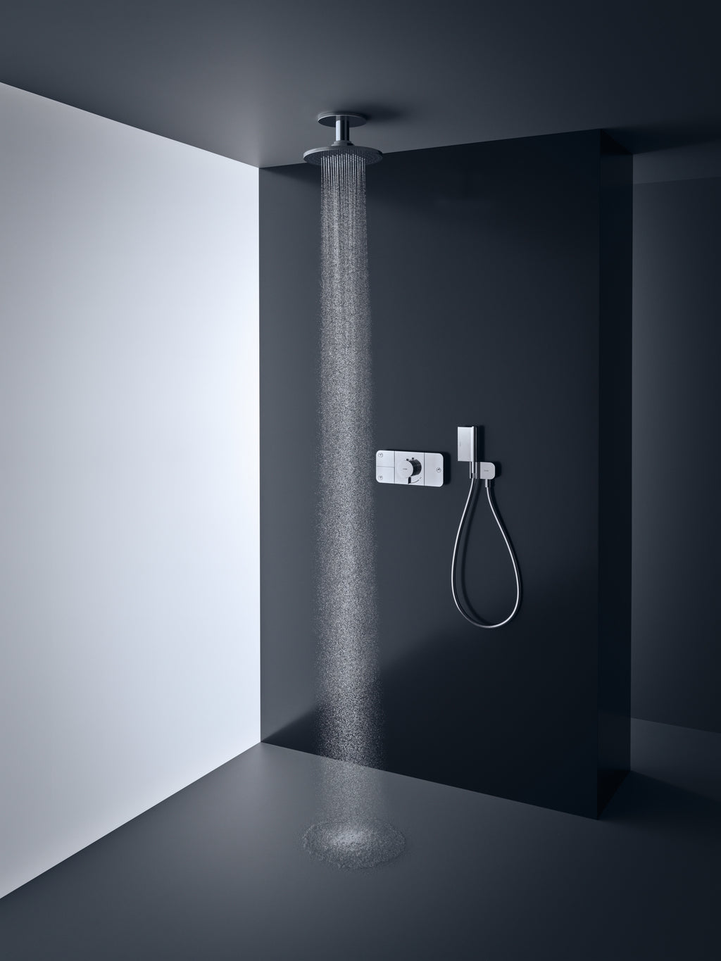 AXOR One Porter Unit from Brandt in Chrome finish