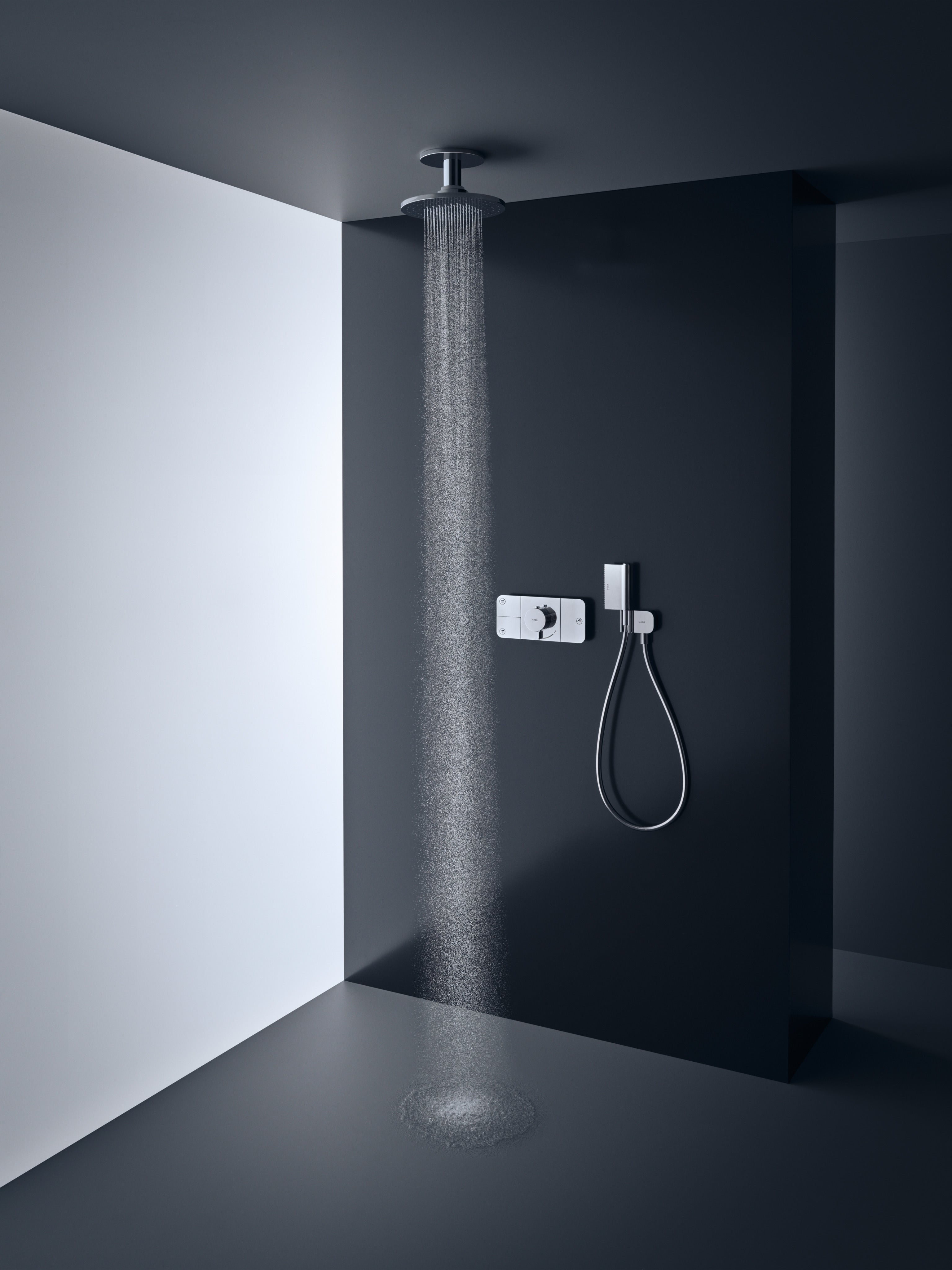 AXOR One Porter Unit from Brandt in Chrome finish