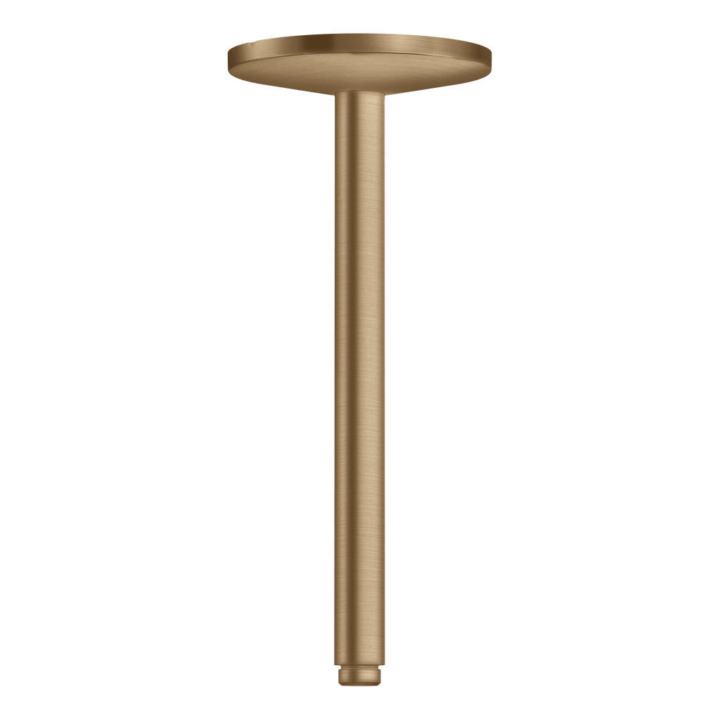 AXOR One Ceiling Connector 300 mm for Overhead Shower 280 1jet from Brandt in Brushed Bronze finish