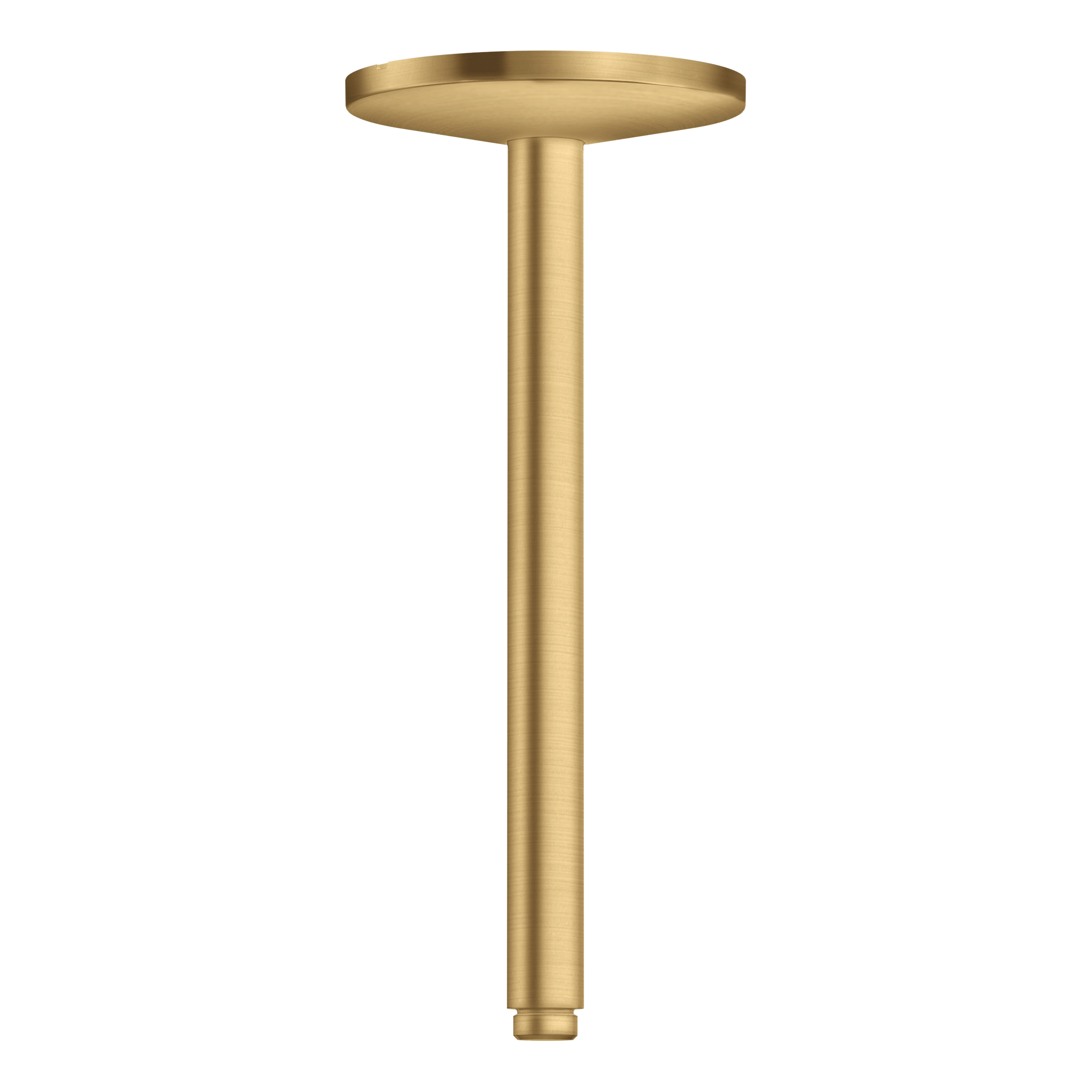 AXOR One Ceiling Connector 300 mm for Overhead Shower 280 1jet from Brandt in Brushed Gold Optic finish