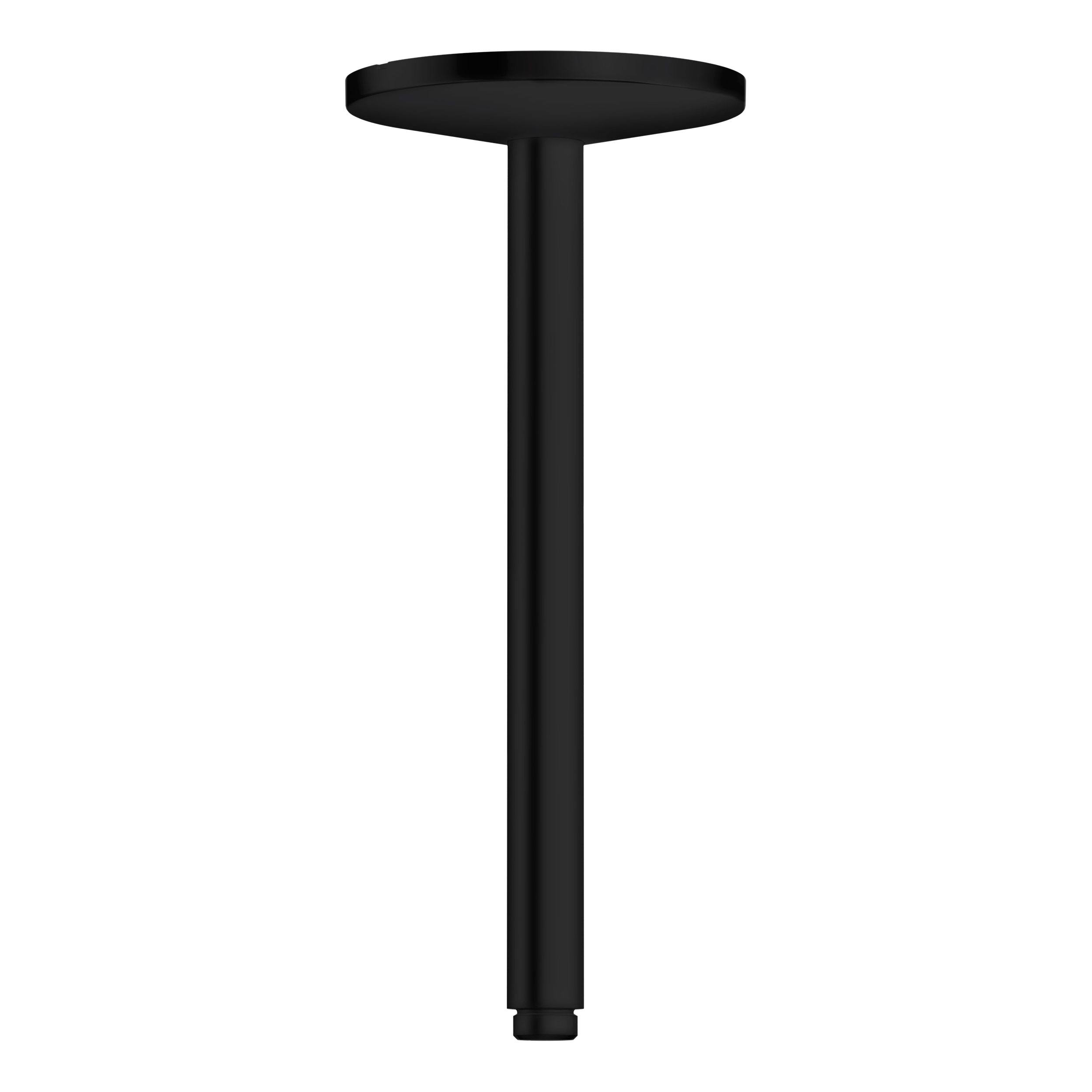 AXOR One Ceiling Connector 300 mm for Overhead Shower 280 1jet from Brandt in Matt Black finish