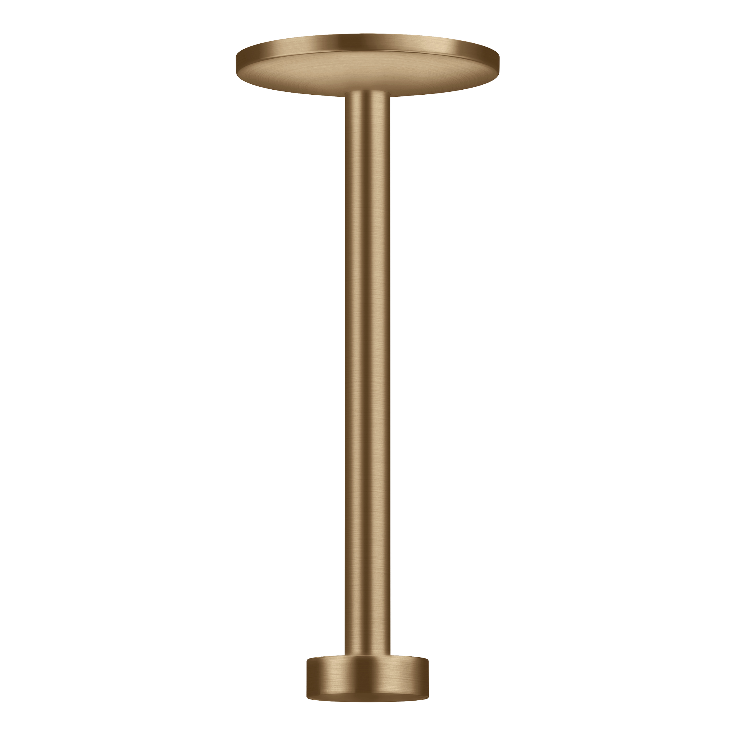 AXOR One Ceiling Connector 300 mm for Overhead Shower 280 2jet from Brandt in Brushed Bronze finish