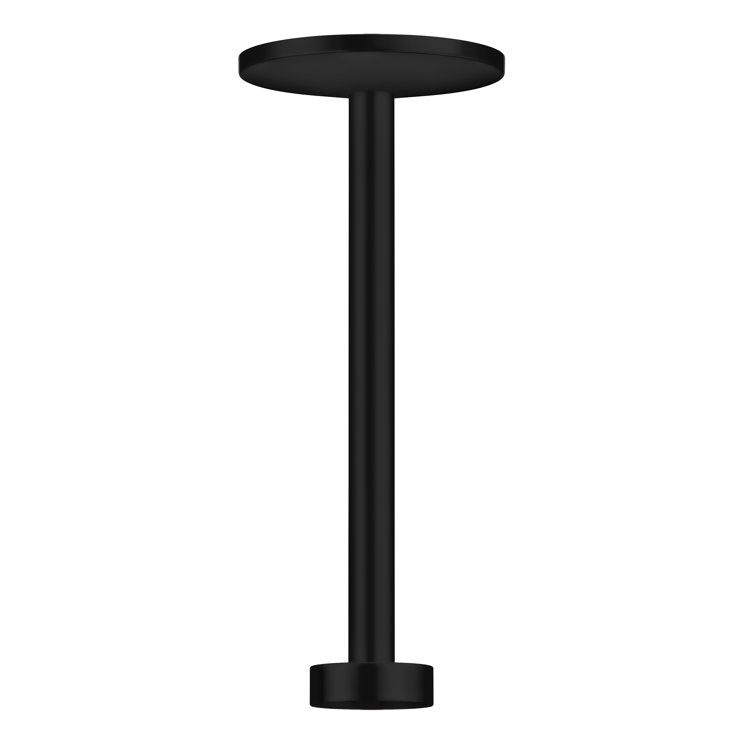 AXOR One Ceiling Connector 300 mm for Overhead Shower 280 2jet from Brandt in Matt Black finish