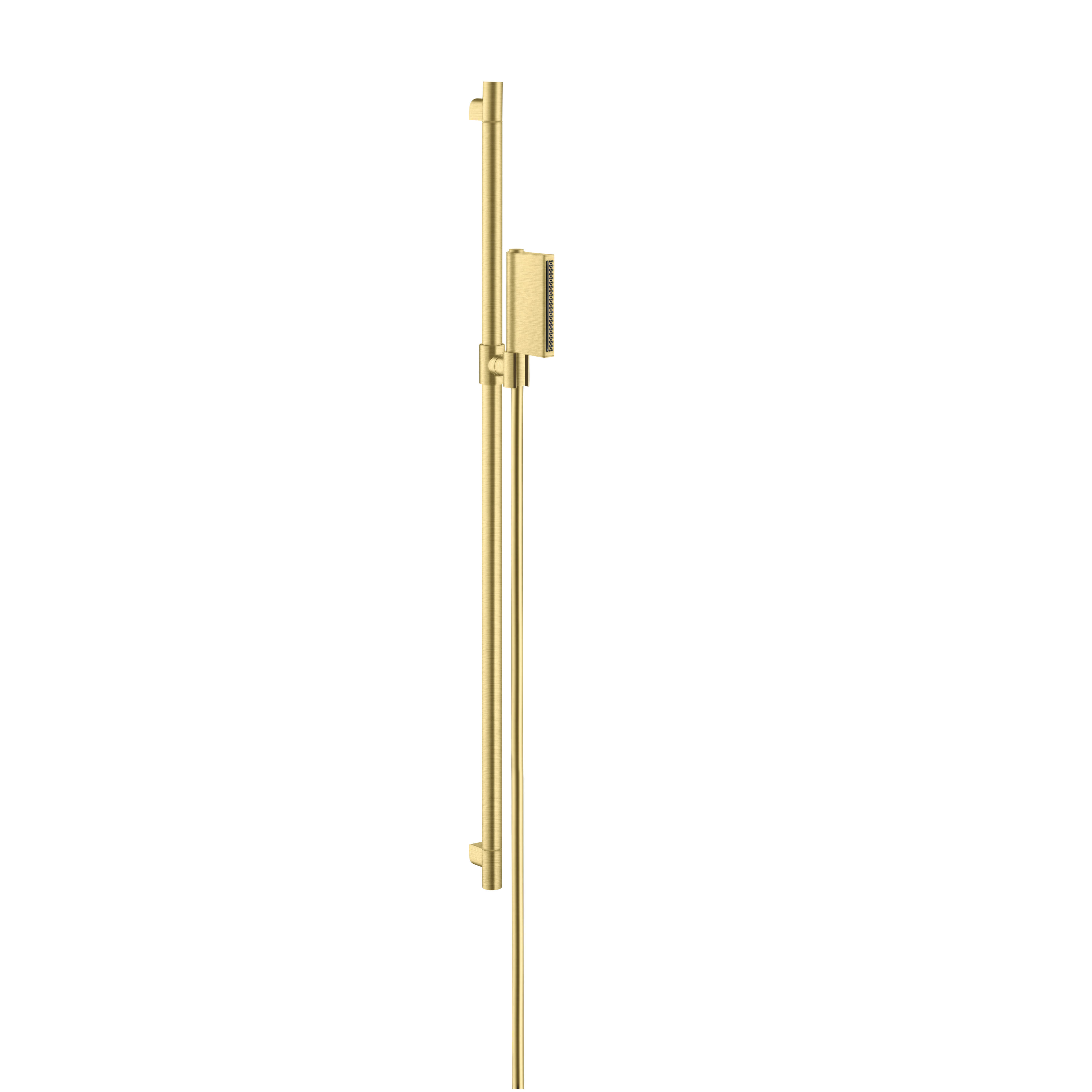 AXOR One Shower Set 90 cm with Hand Shower 2jet from Brandt in Brushed Brass finish