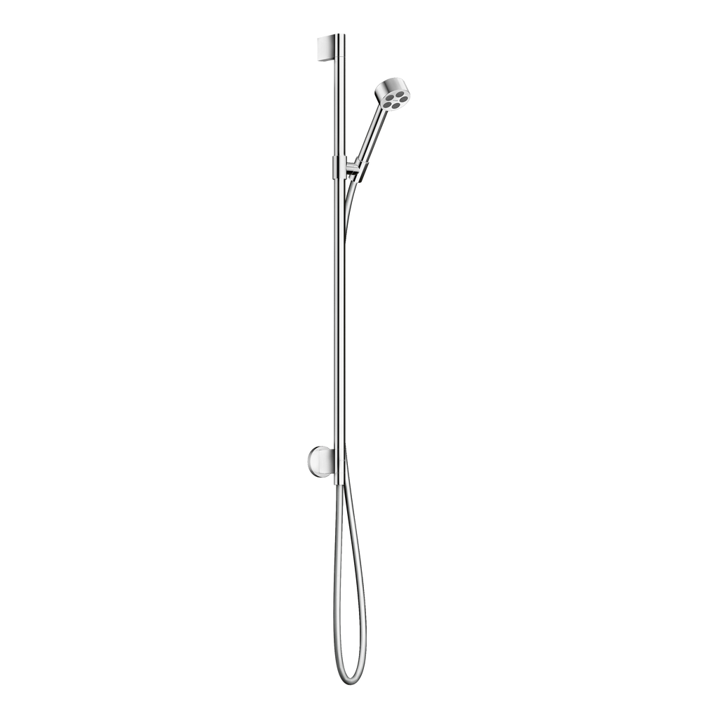 AXOR One Shower Set 75 1jet EcoSmart with Wall Connection from Brandt in Chrome finish