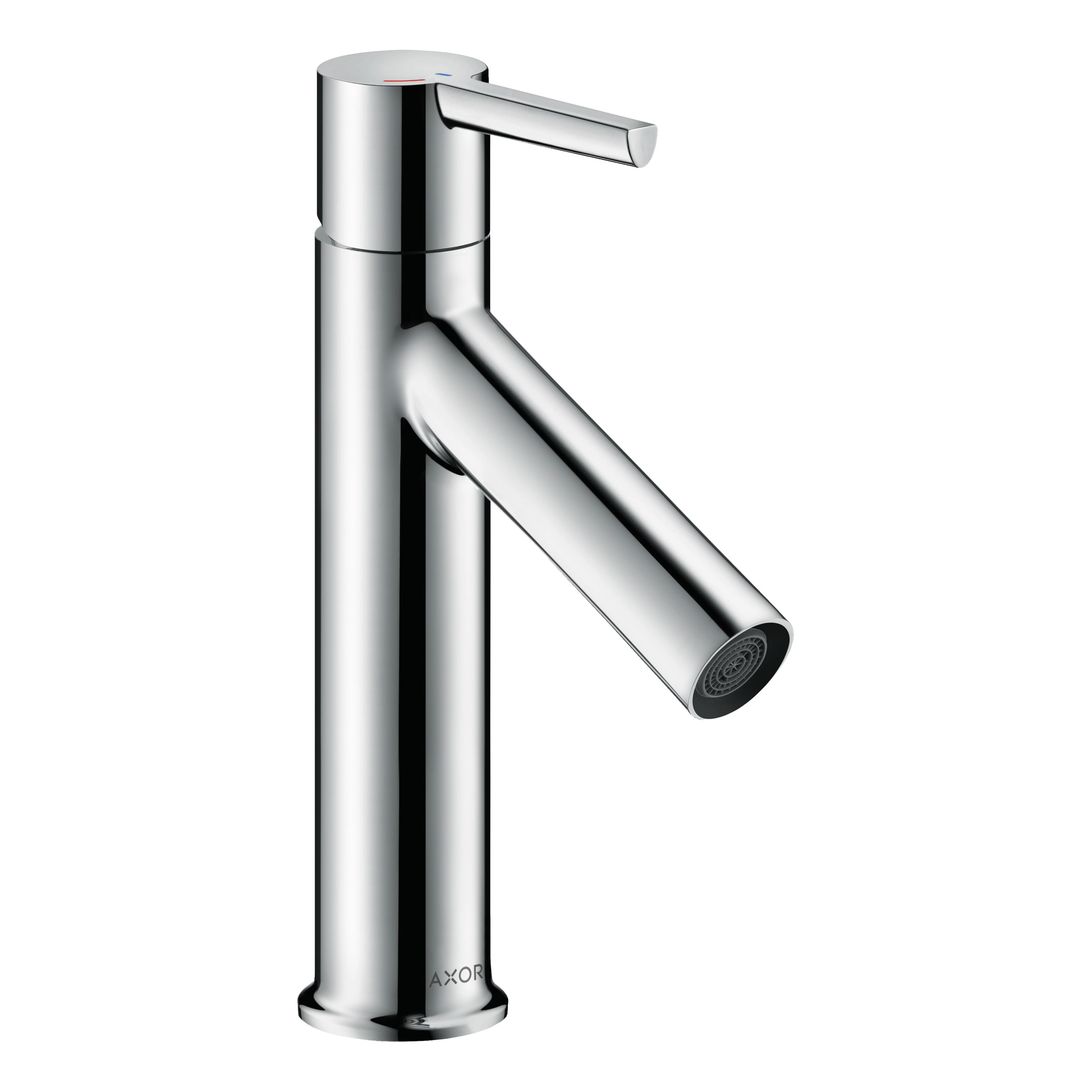 AXOR Starck Single Lever Handle Basin Mixer Faucet 100 with CoolStart and Pop-Up Waste Set from Brandt in Chrome finish