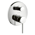 AXOR Starck Single Pin Handle Concealed Bath & Shower Mixer from Brandt in Chrome finish