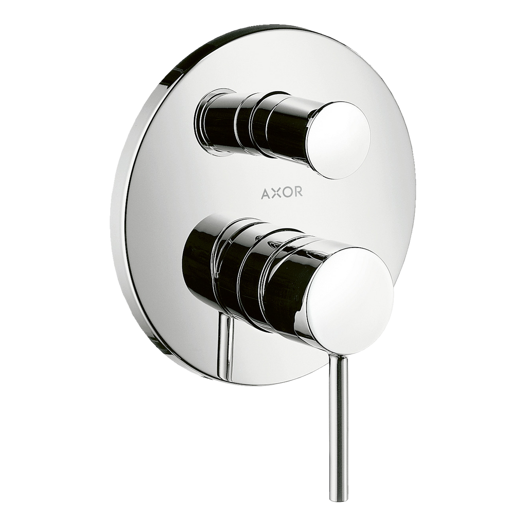 AXOR Starck Single Pin Handle Concealed Bath & Shower Mixer from Brandt in Brushed Bronze finish
