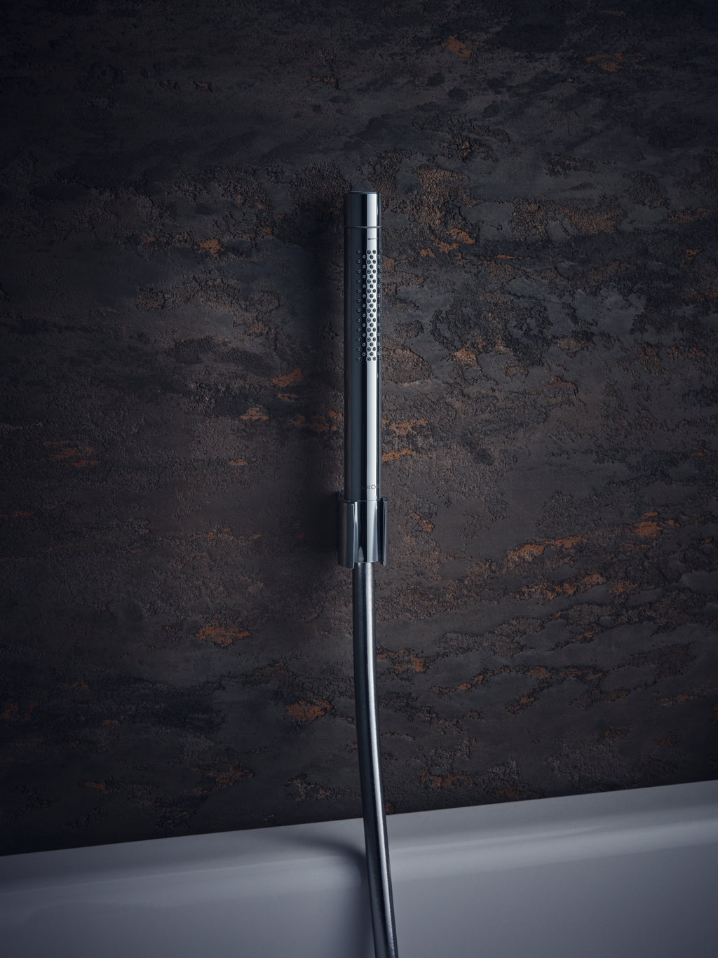 AXOR Starck Baton Hand Shower 1jet EcoSmart from Brandt in Chrome finish