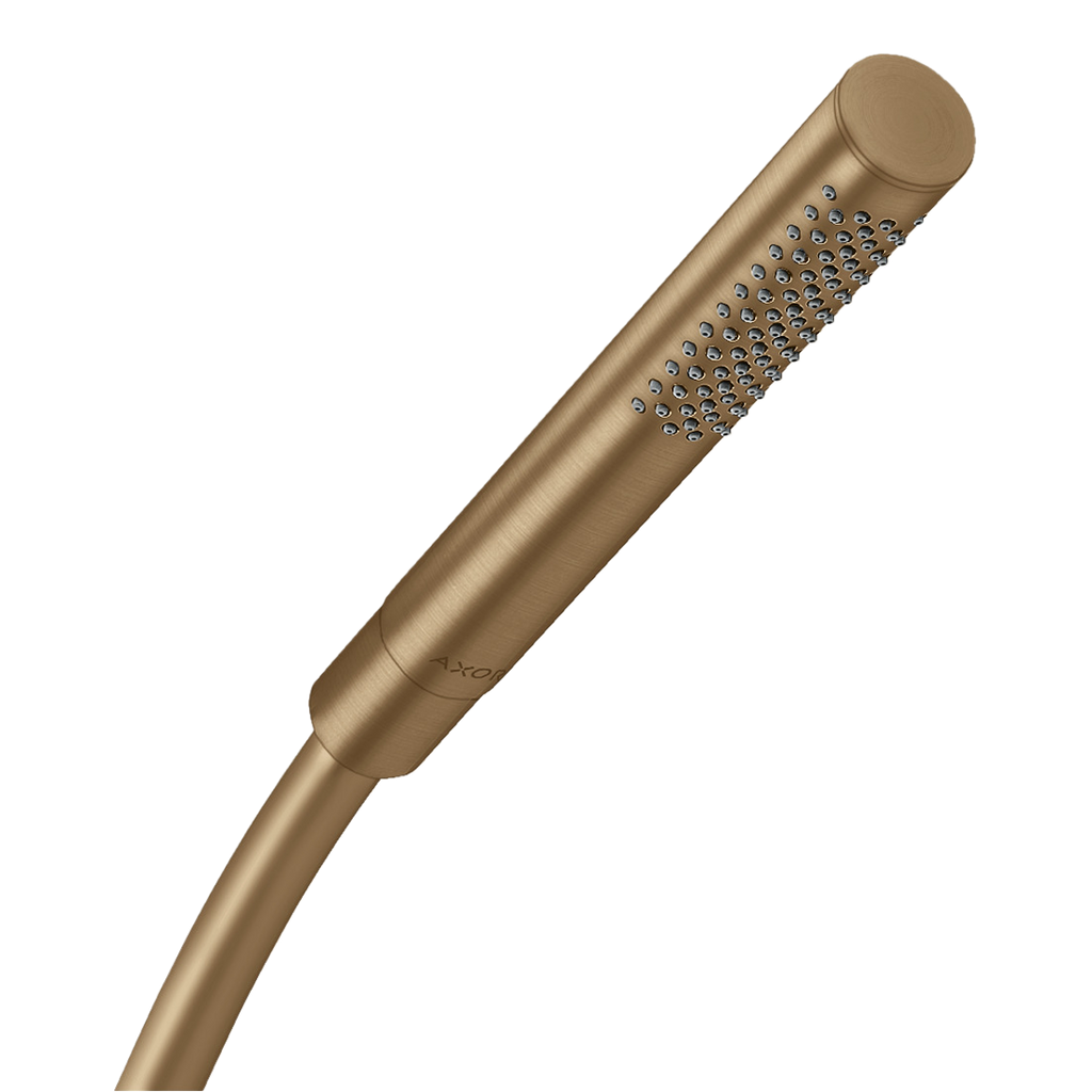 AXOR Starck Baton Hand Shower 1jet EcoSmart from Brandt in Brushed Bronze finish