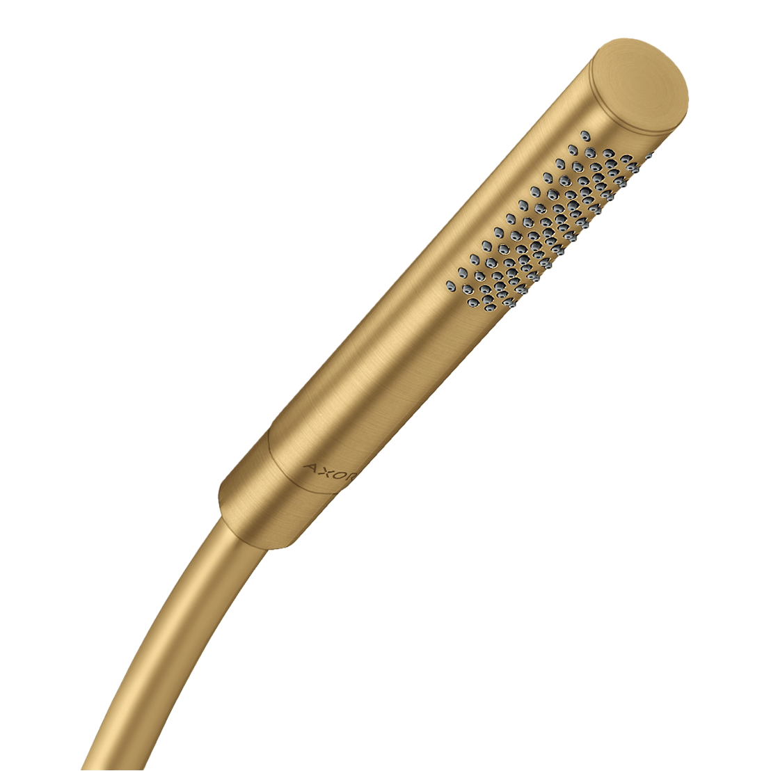 AXOR Starck Baton Hand Shower 1jet EcoSmart from Brandt in Brushed Gold Optic finish