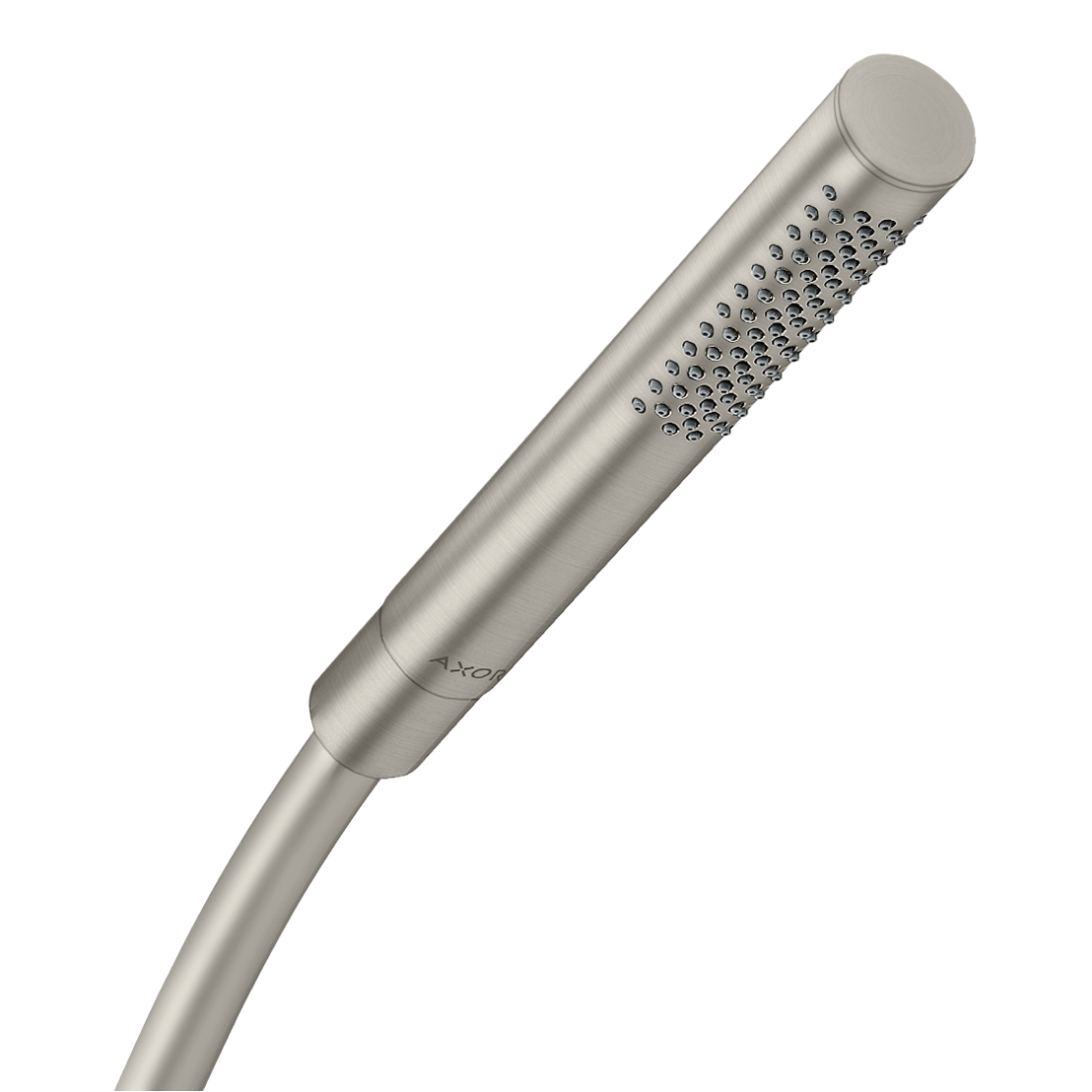 AXOR Starck Baton Hand Shower 1jet EcoSmart from Brandt in Stainless Steel Optic finish