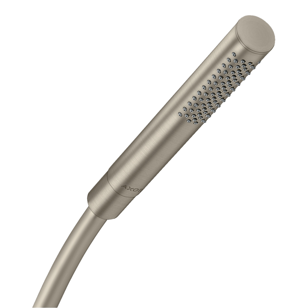 AXOR Starck Baton Hand Shower 1jet EcoSmart from Brandt in Brushed Nickel finish