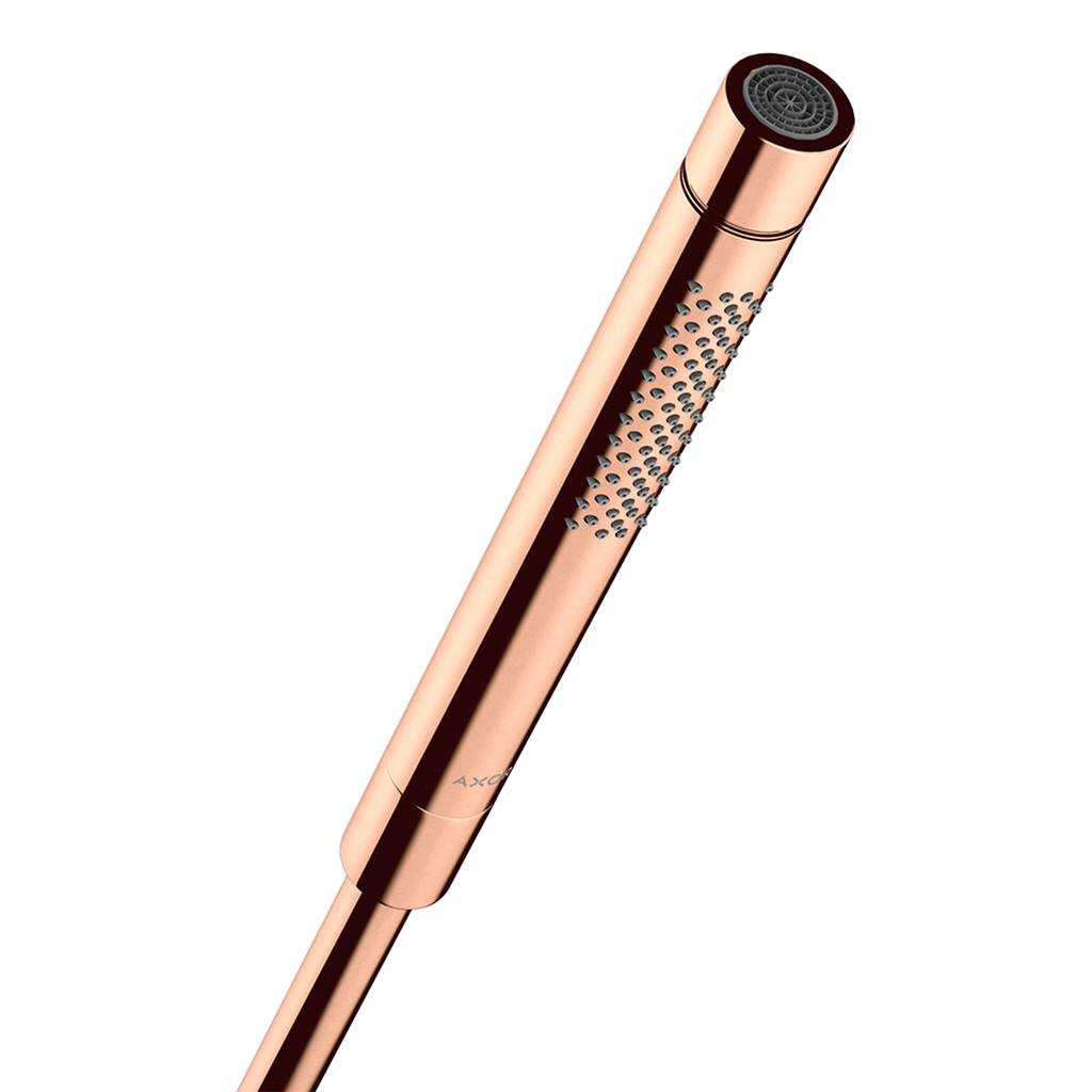 AXOR Starck Baton Hand Shower 2jet from Brandt in Polished Red Gold finish