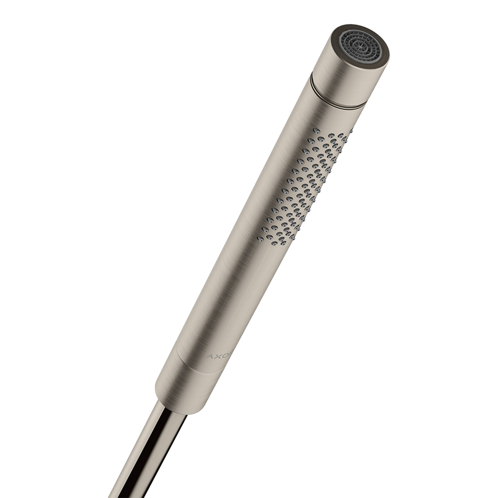 AXOR Starck Baton Hand Shower 2jet from Brandt in Stainless Steel Optic finish