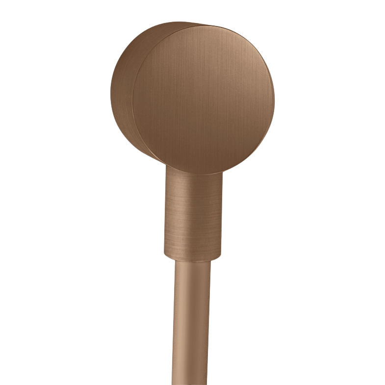 AXOR Starck Hose Outlet from Brandt in Brushed Red Gold finish