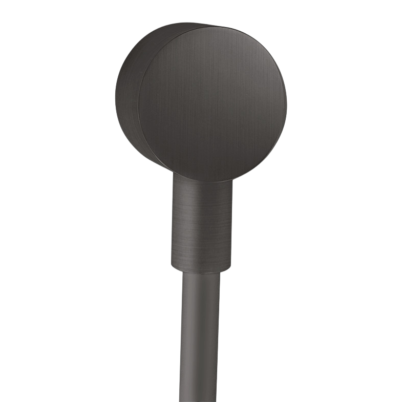 AXOR Starck Hose Outlet from Brandt in Brushed Black Chrome finish