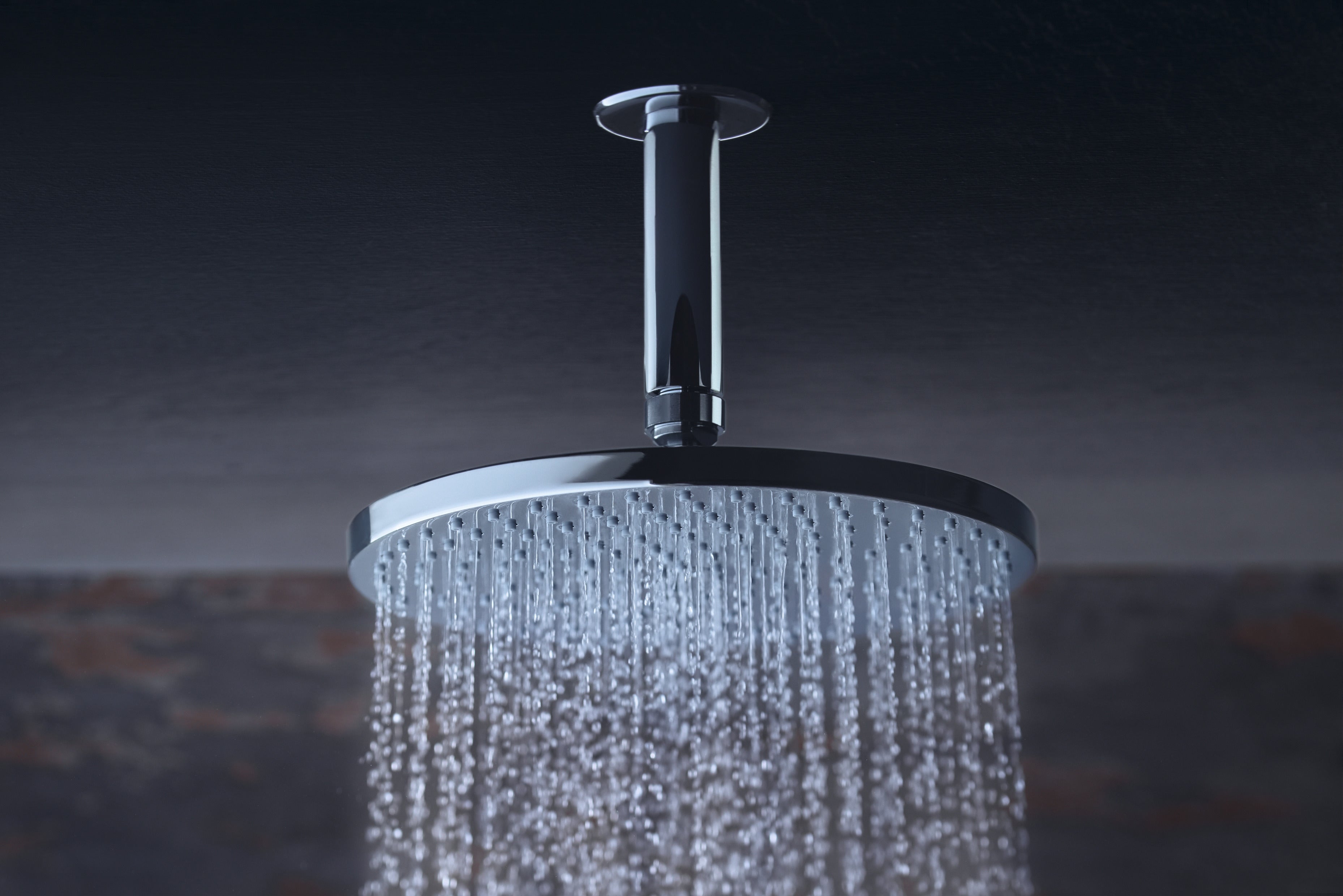 AXOR Starck Overhead Shower 240 1jet from Brandt in Chrome finish