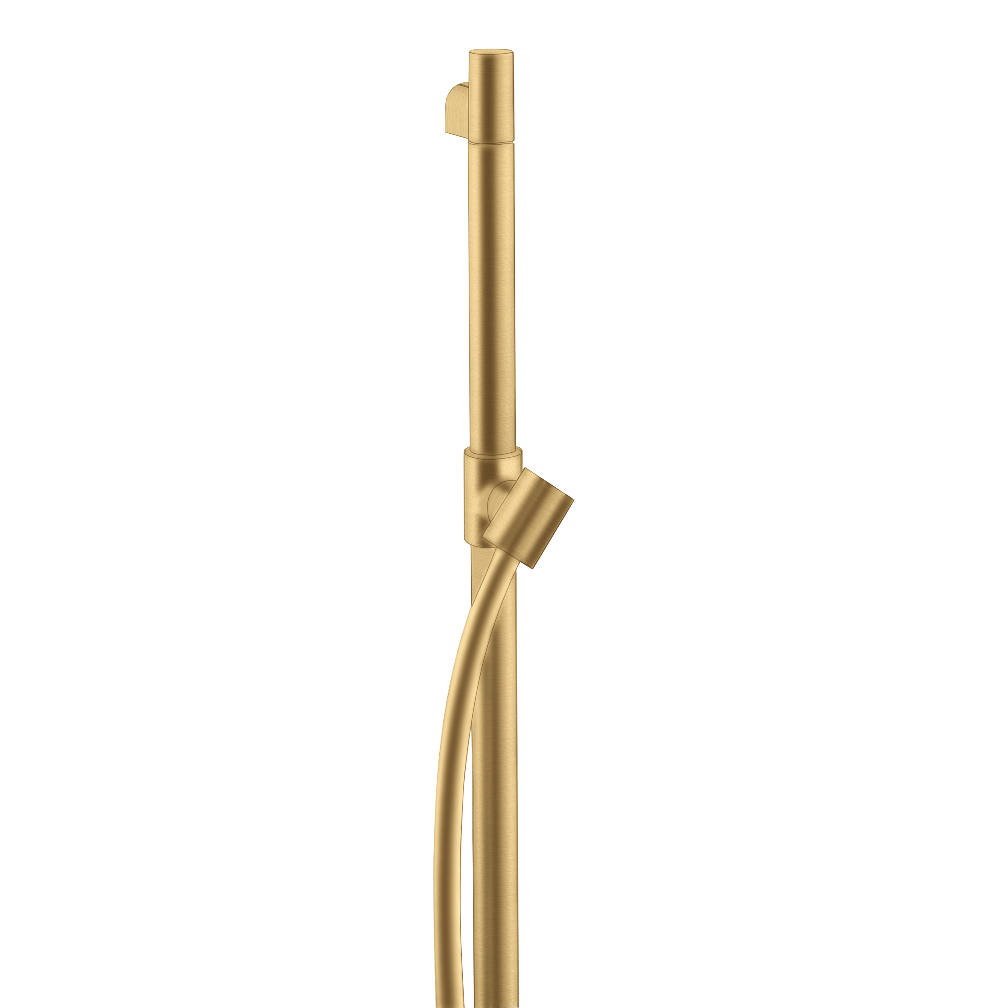 AXOR Starck Shower Bar 90 cm with 1,6 m Shower Hose from Brandt in Brushed Gold Optic finish