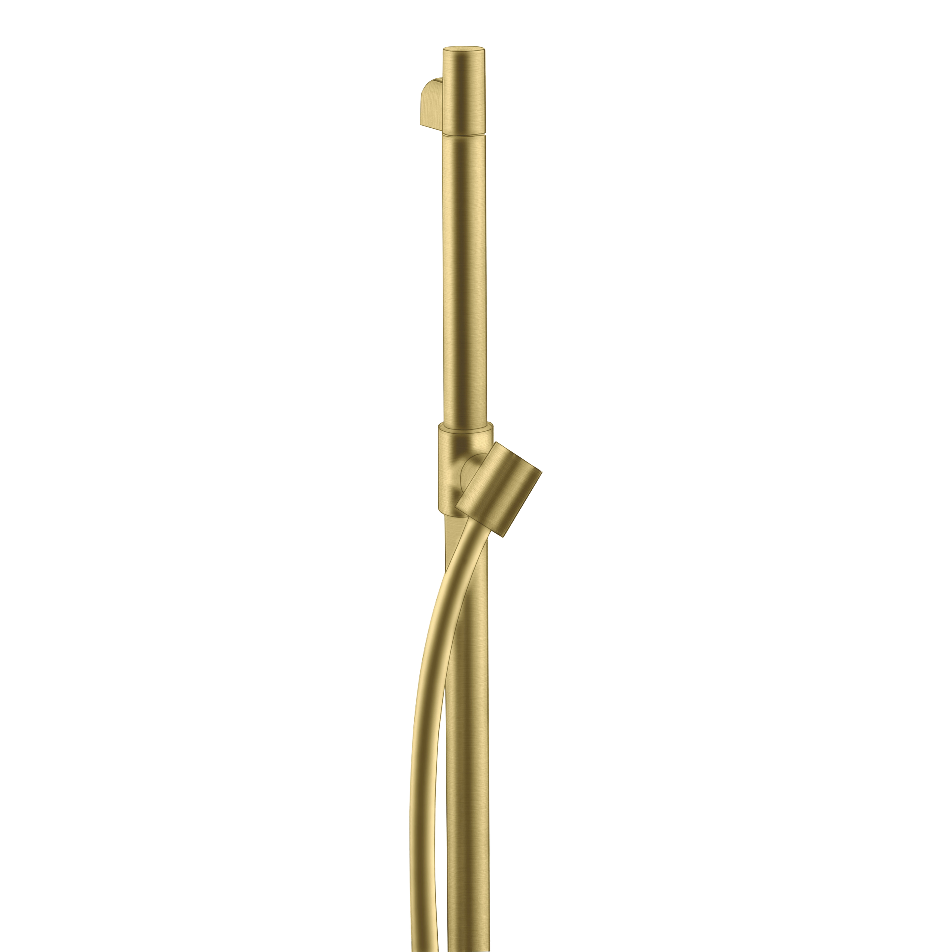 AXOR Starck Shower Bar 90 cm with 1,6 m Shower Hose from Brandt in Brushed Brass finish