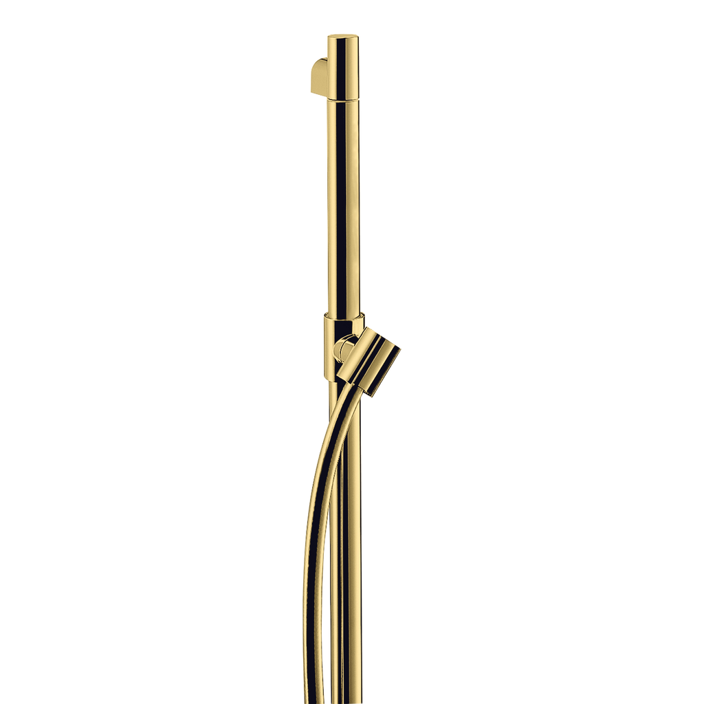 AXOR Starck Shower Bar 90 cm with 1,6 m Shower Hose from Brandt in Polished Gold Optic finish