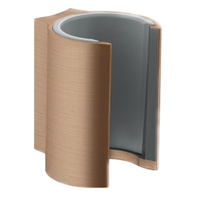 AXOR Starck Shower Holder from Brandt in Brushed Red Gold finish
