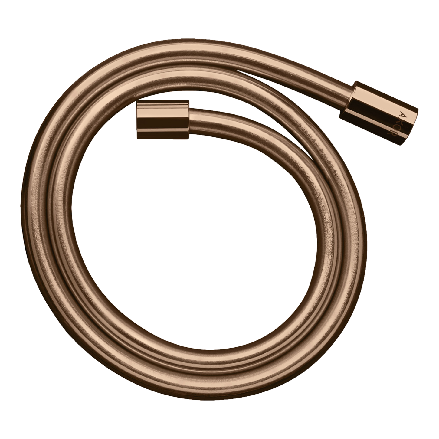 AXOR Starck Shower Hose with Metal Effect 1/2" 1,25 m from Brandt in Polished Red Gold finish