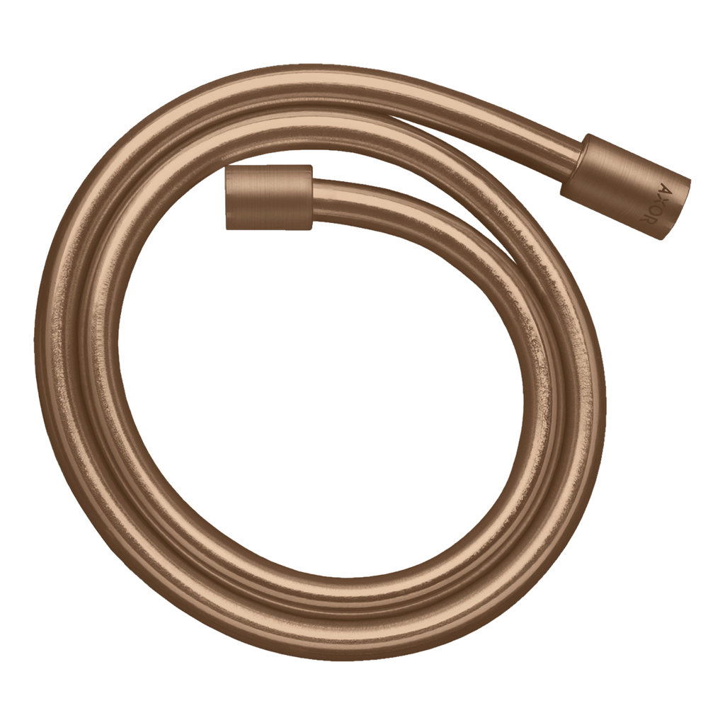 AXOR Starck Shower Hose with Metal Effect 1/2" 1,25 m from Brandt in Brushed Red Gold finish