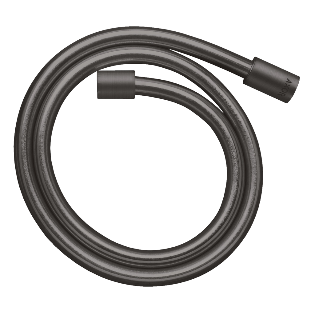AXOR Starck Shower Hose with Metal Effect 1/2" 1,25 m from Brandt in Brushed Black Chrome finish