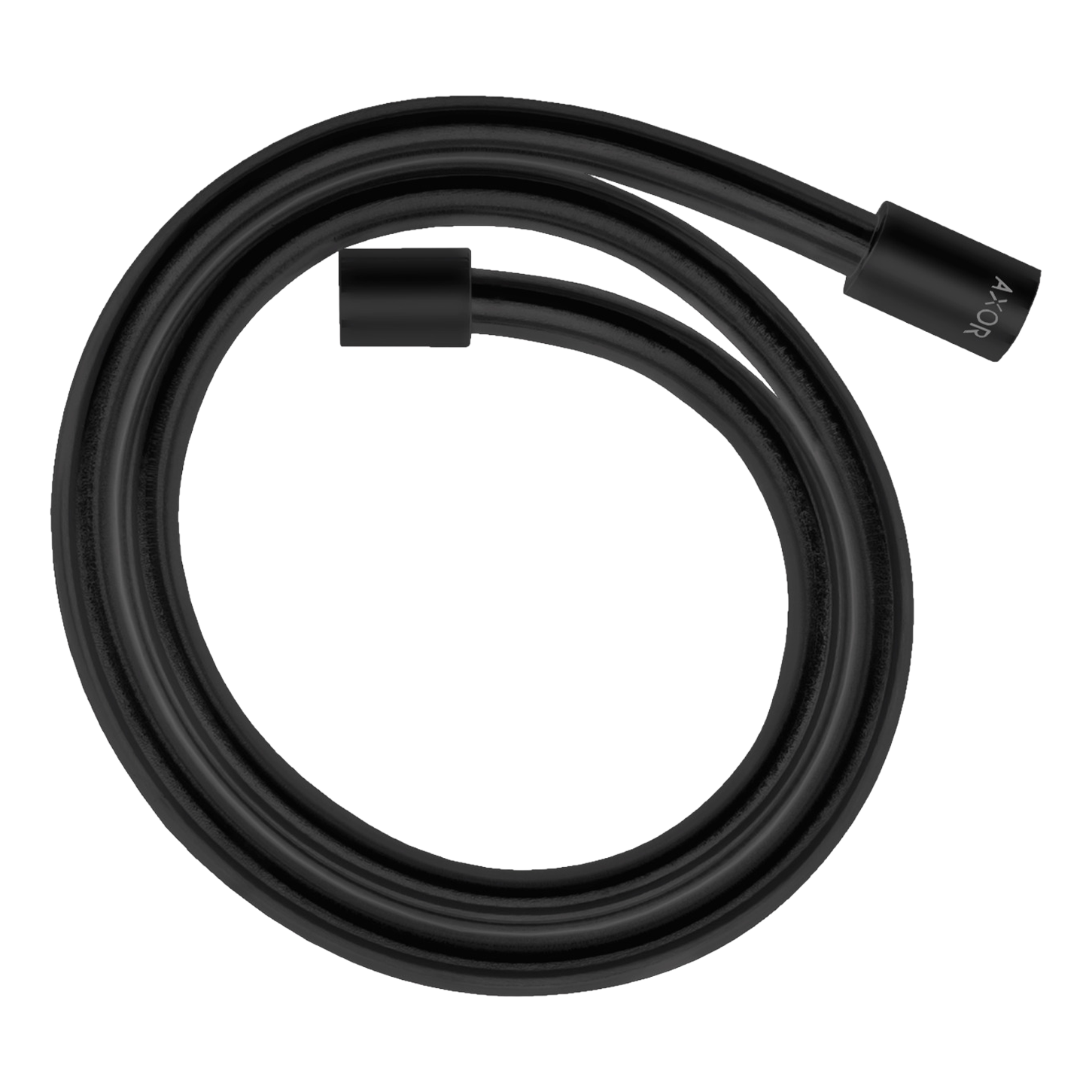AXOR Starck Shower Hose with Metal Effect 1/2" 1,25 m from Brandt in Matt Black finish