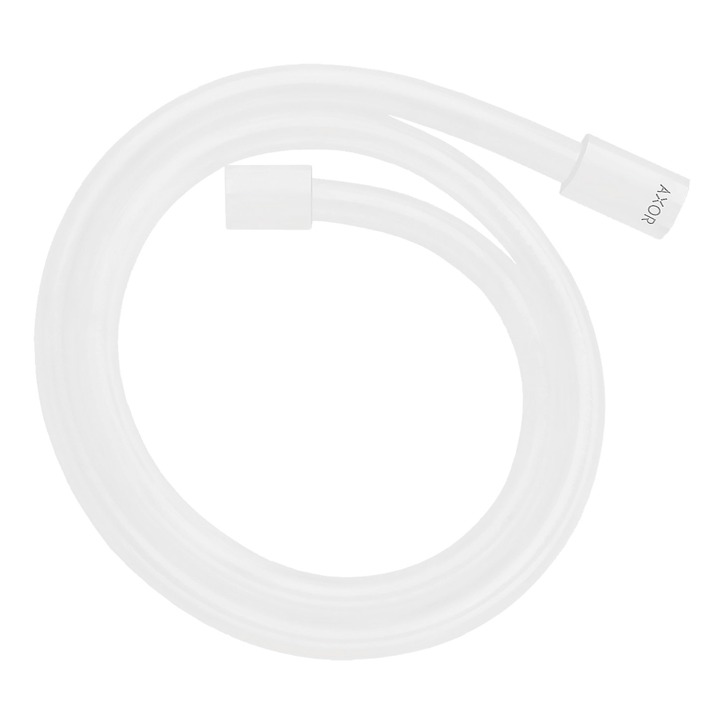 AXOR Starck Shower Hose with Metal Effect 1/2" 1,25 m from Brandt in Matt White finish