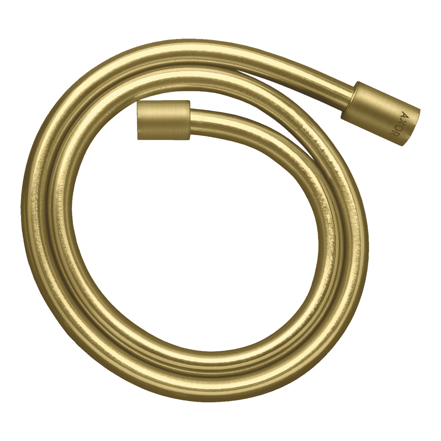 AXOR Starck Shower Hose with Metal Effect 1/2" 1,25 m from Brandt in Brushed Brass finish