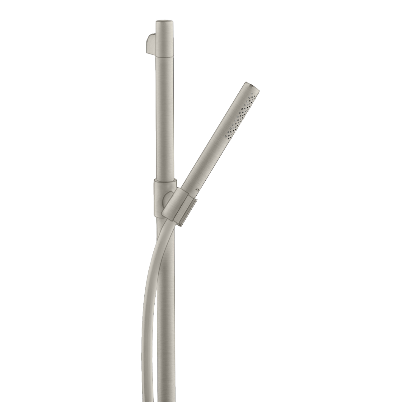 AXOR Starck Shower Set 90 cm with Baton Hand Shower 1jet EcoSmart from Brandt in Stainless Steel Optic finish