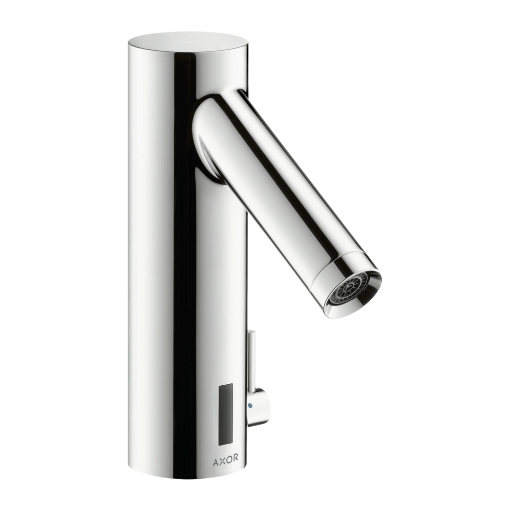 AXOR Starck Touchless Battery Operated Basin Mixer Faucet with Adjustable Temperature from Brandt in Chrome finish