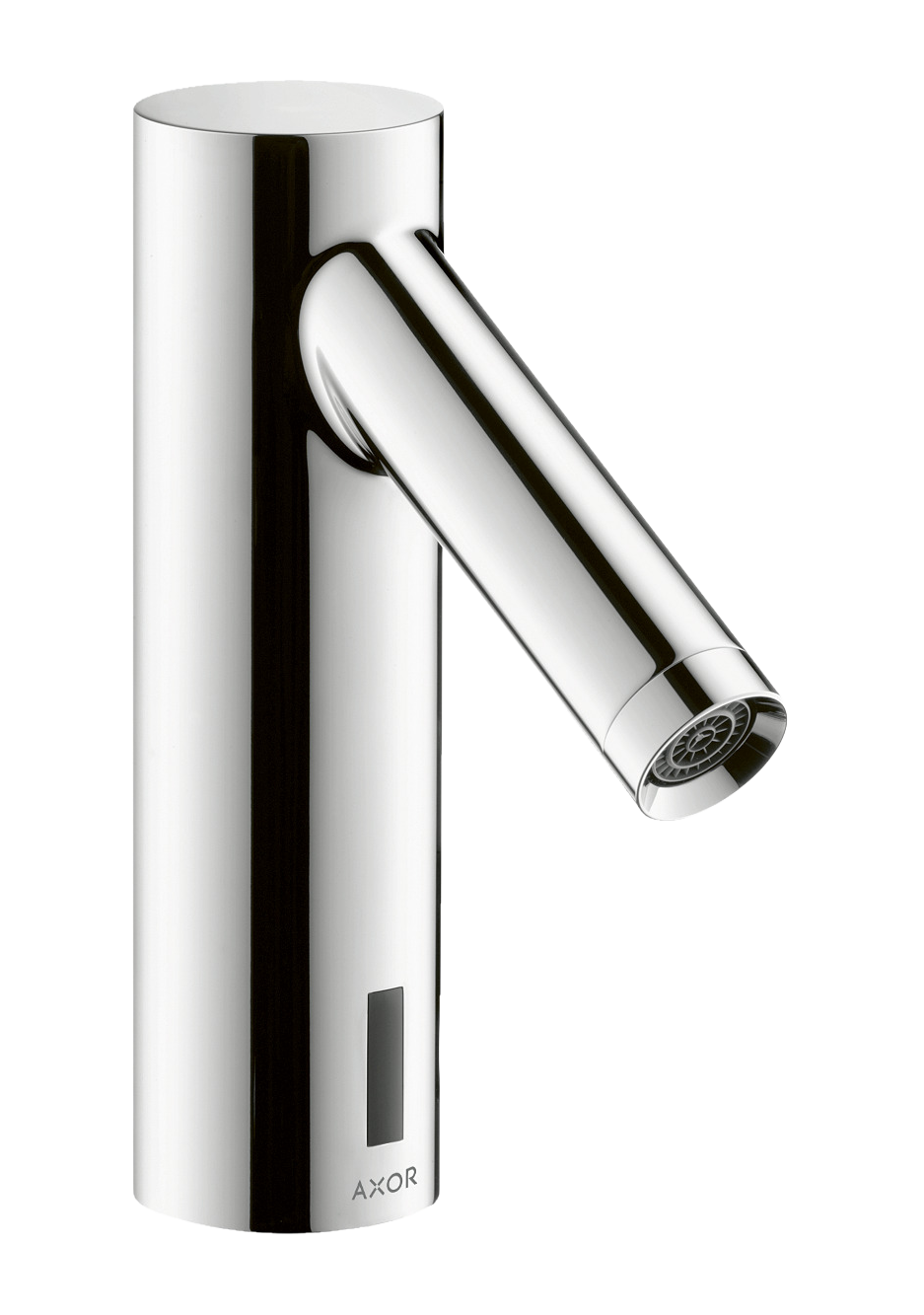 AXOR Starck Touchless Battery Operated Basin Mixer Faucet with Pre-Adjusted Temperature from Brandt in Chrome finish